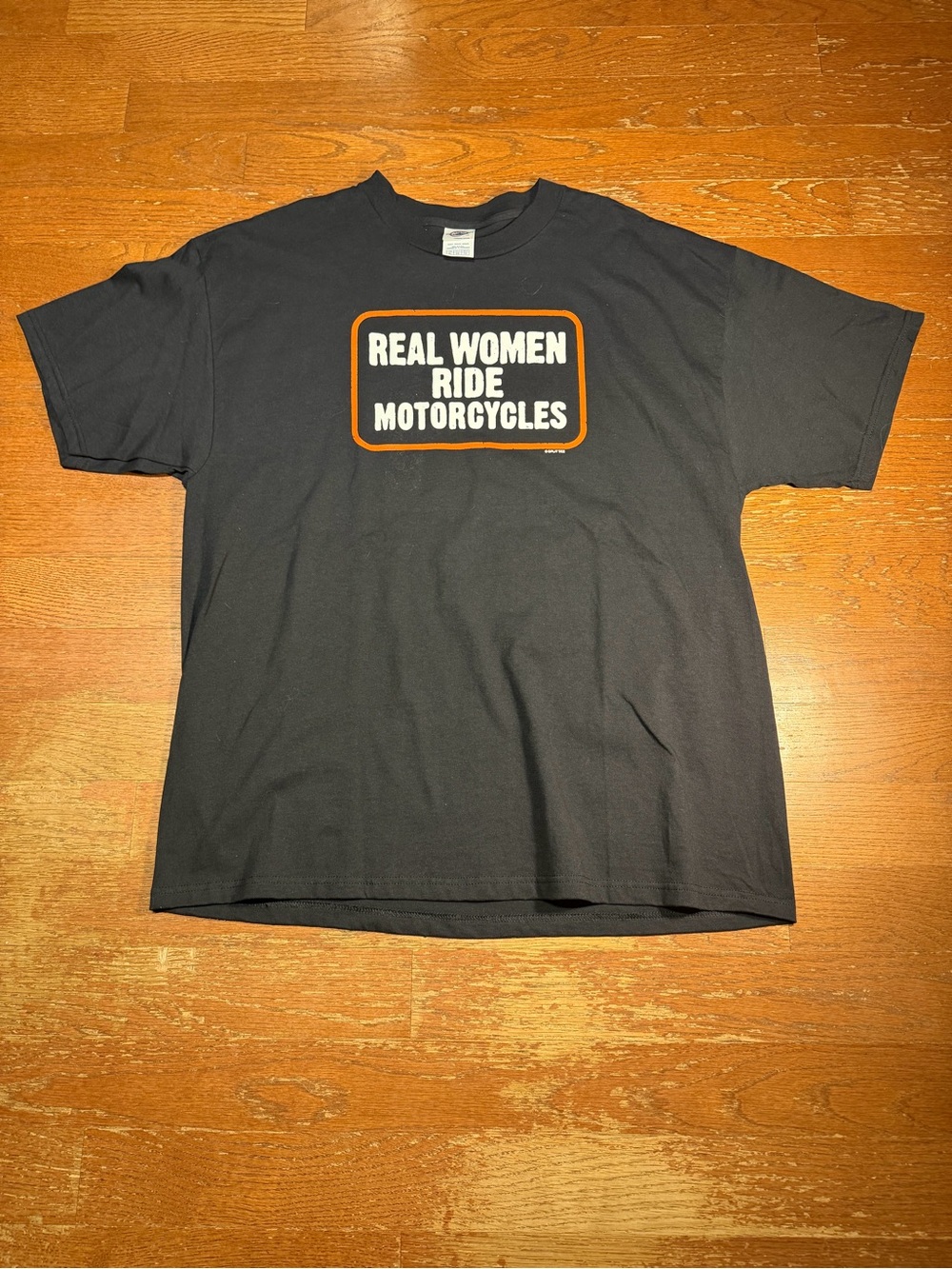 Y2K Real Women Ride Motorcycles Graphic Tee